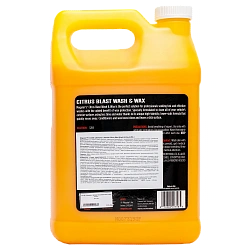 Meguiar's Шампунь с воском Citrus Blast Wash & Wax 3,8 л D11301