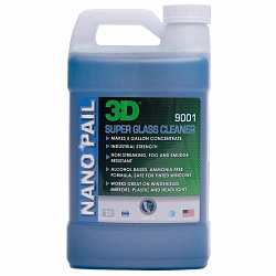 3D Очиститель стекол на спиртовой основе (концентрат) Super Glass Cleaner 1,786 л 9001OZ64