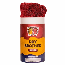 Микрофибра для сушки BUFF BROTHERS DRY BROTHER MAROON 60x50