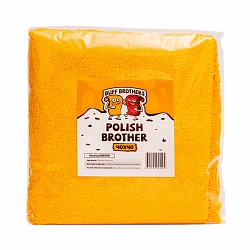 Микрофибра для располировки с низким ворсом BUFF BROTHERS POLISH BROTHER GOLD 40x40