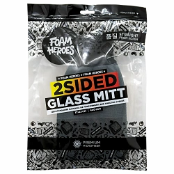 Foam Heroes Двусторонняя варежка для очистки стекол 2Sided Glass Mitt 440 г/м2 FHA035