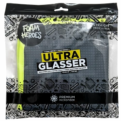Foam Heroes Вафельная микрофибра для очистки стекол Ultra Glasser 40х40 см 440 г/м2 FHA039