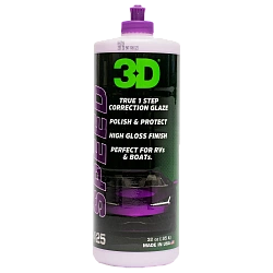 3D Полироль для удаления легких и средних царапин HD Speed 950 мл 425OZ32