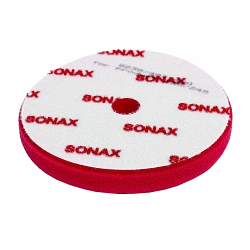 Sonax Твёрдый полировочный круг (красный) 143 мм 493400
