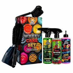 Набор по уходу за резиной и дисками LERATON WHEEL CARE SET
