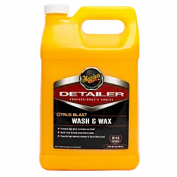Meguiar's Шампунь с воском Citrus Blast Wash & Wax 3,8 л D11301