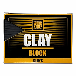Work Stuff Блок автоскраб для очистки ЛКП Big Block Clay Sponge